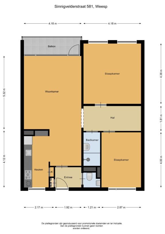 Sinnigvelderstraat 581, Weesp